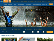 Tablet Screenshot of coastalinlandtours.com